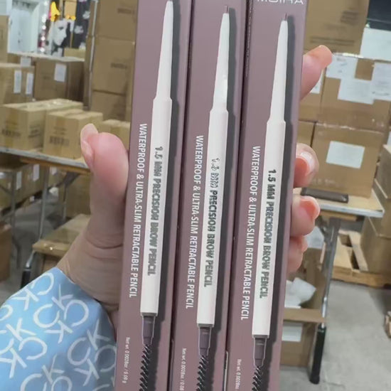 Lápiz para Ceja Marrón Medio Moira Beauty | Cosméticos al por Mayor