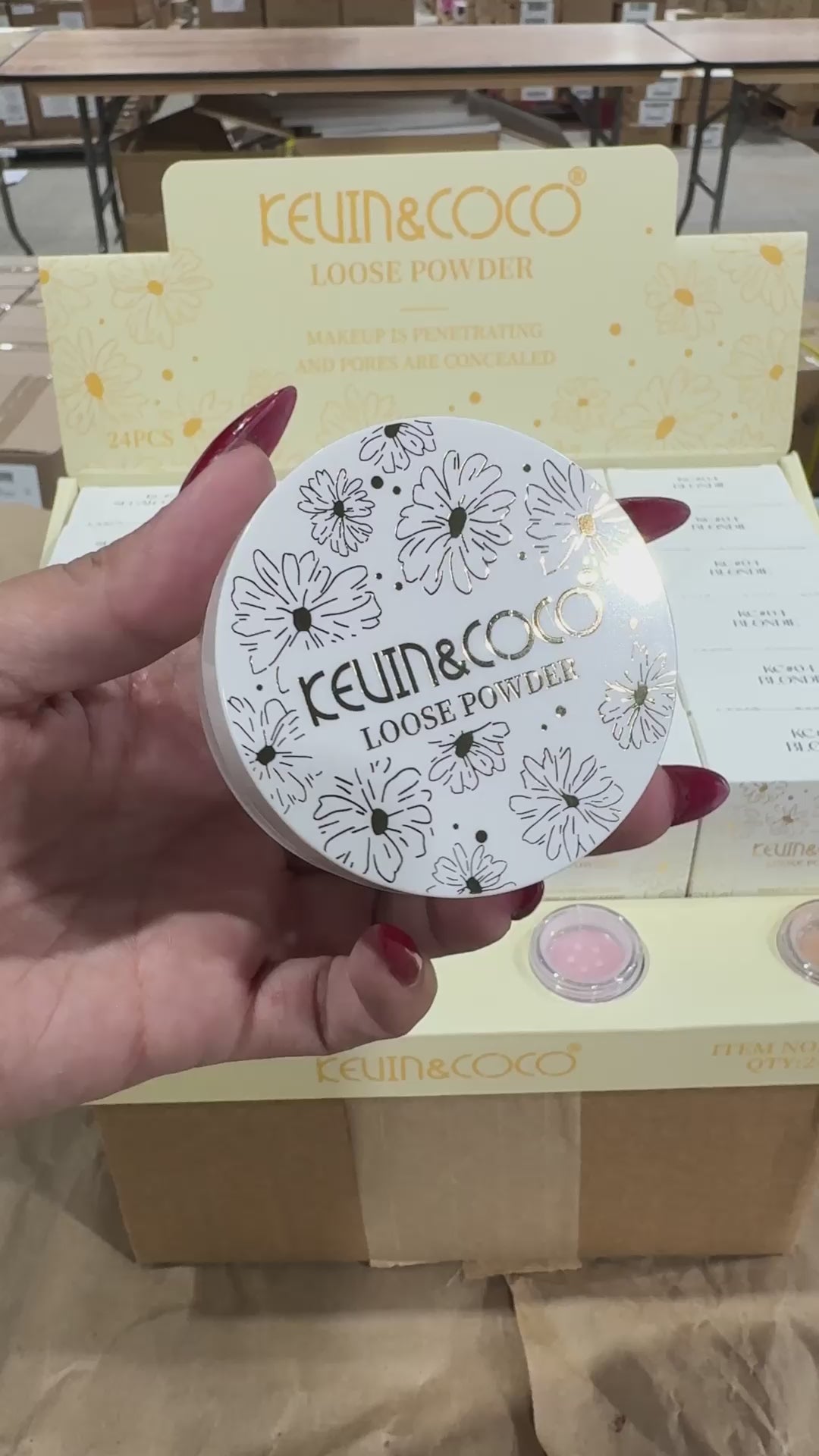 Polvos Sueltos - Kevin & Coco | Cosméticos al por Mayor