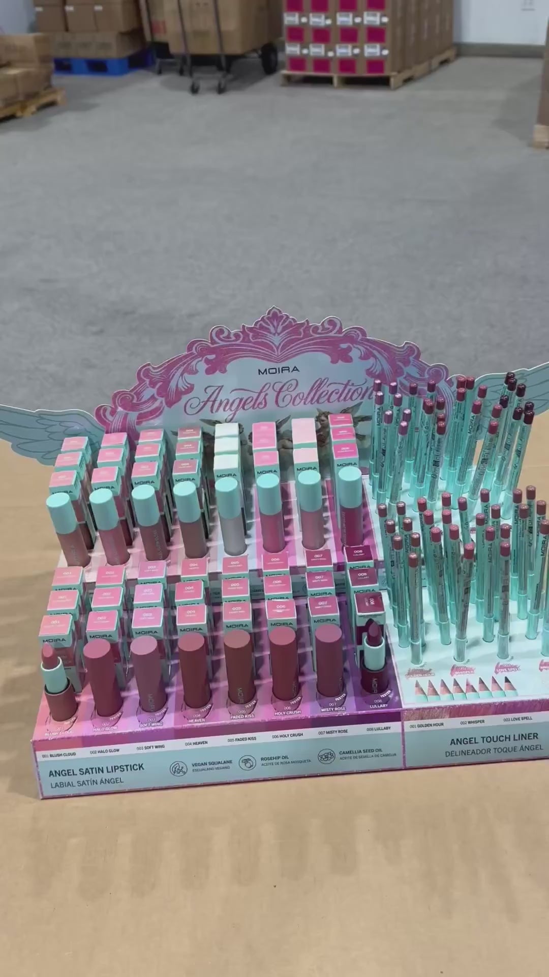 Colección Ángel - Moira Beauty | Cosméticos al por Mayor