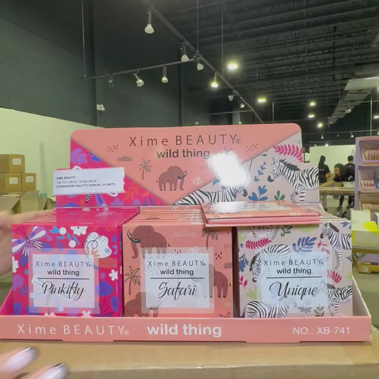 Paleta de Sombras Wild Thing Nude Xime Beauty | Cosméticos al por Mayor