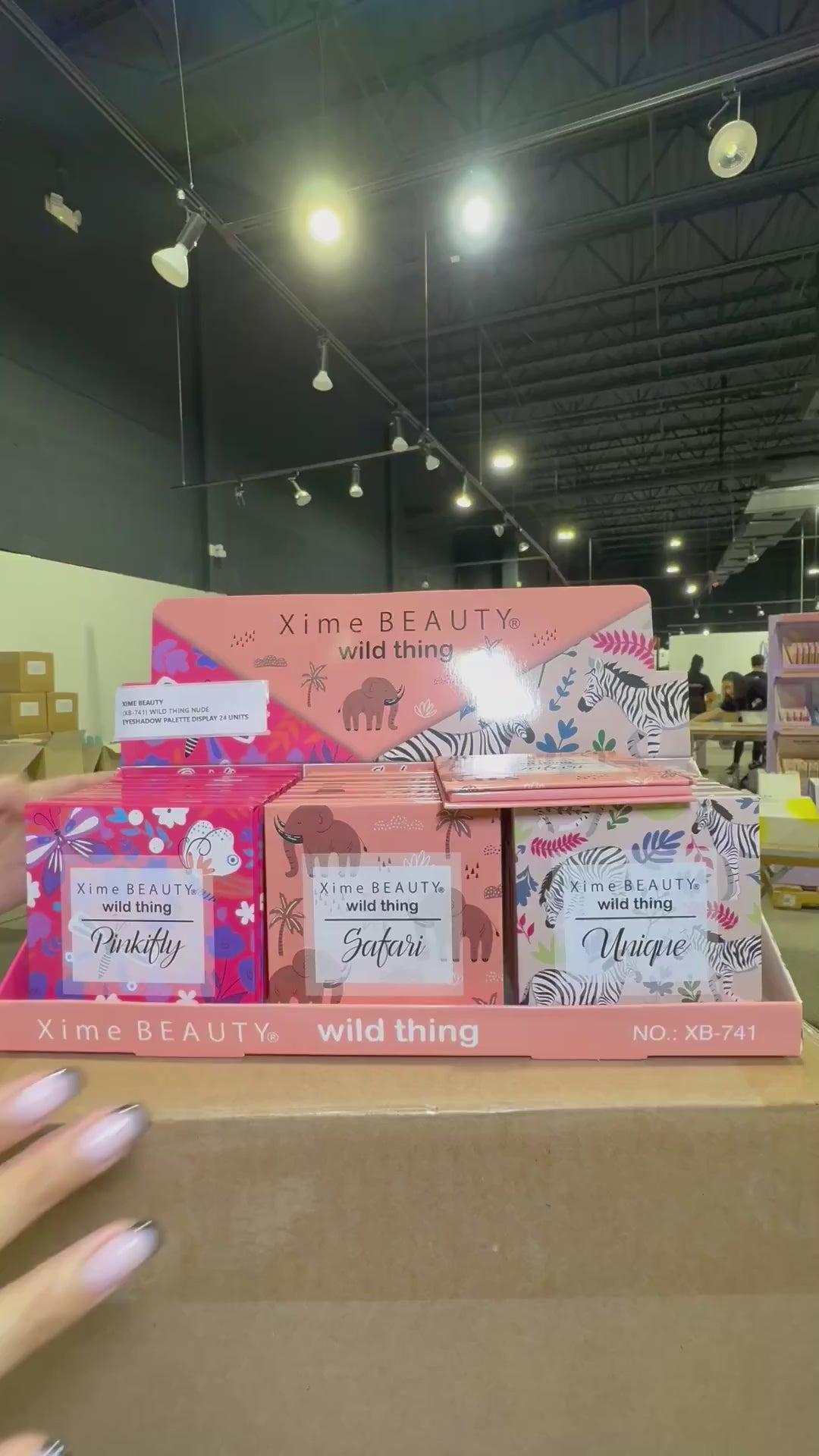 Paleta de Sombras Wild Thing Nude Xime Beauty | Cosméticos al por Mayor