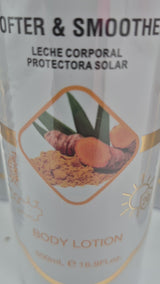 Loción Corporal Softer & Smoother Cúrcuma | Cosméticos al por Mayor