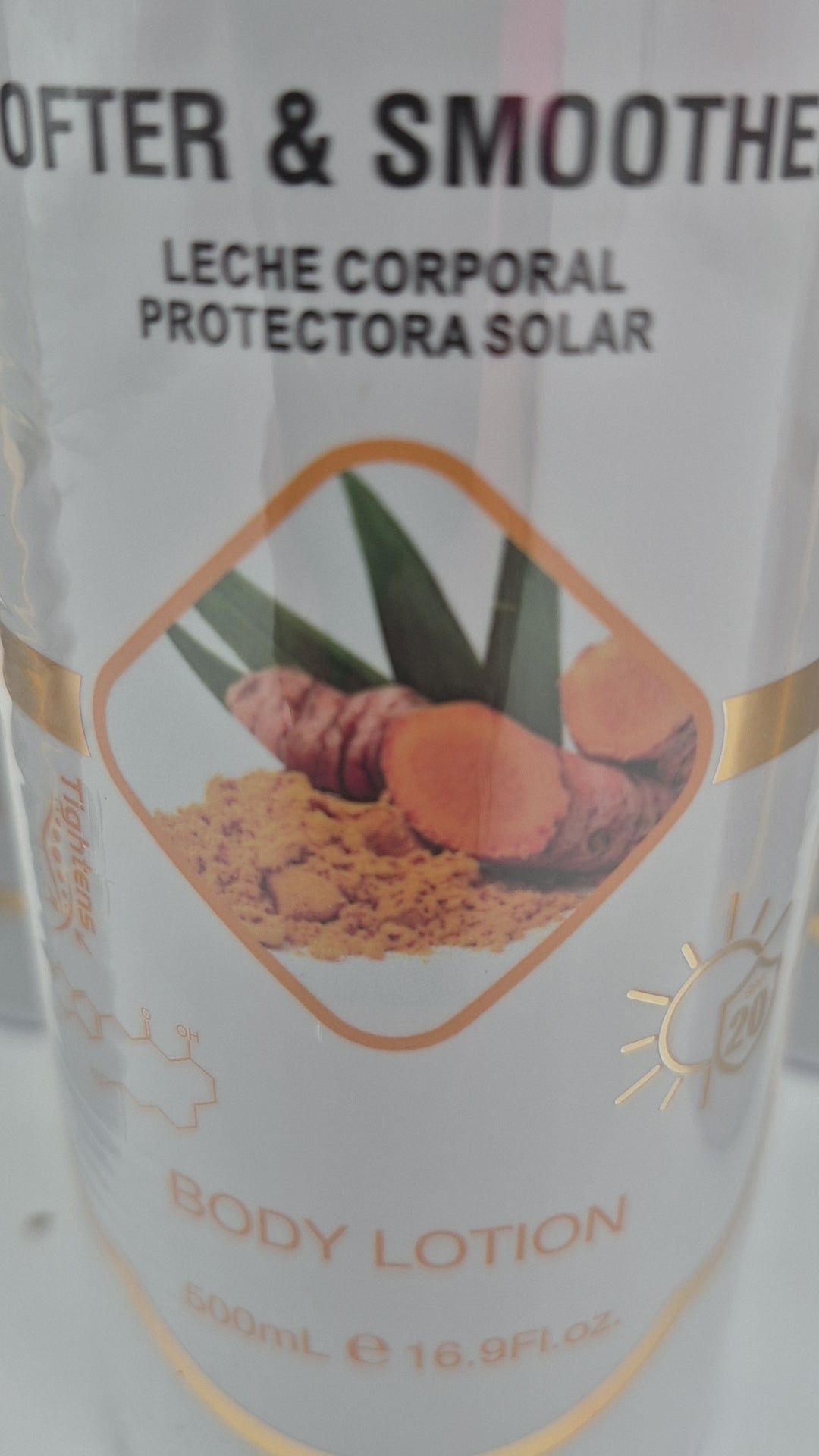 Loción Corporal Softer & Smoother Cúrcuma | Cosméticos al por Mayor