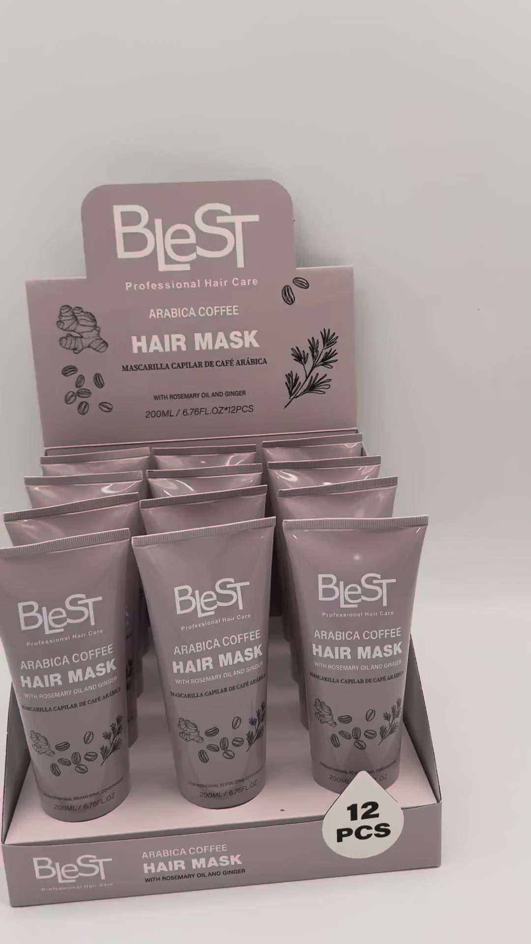 Mascarilla Capilar de Café Arábica - Blest | Cosméticos al por Mayor