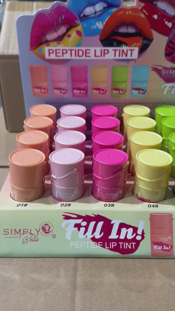 Tinte Labial Peptide Fill In! Simply Bella | Cosméticos al por Mayor