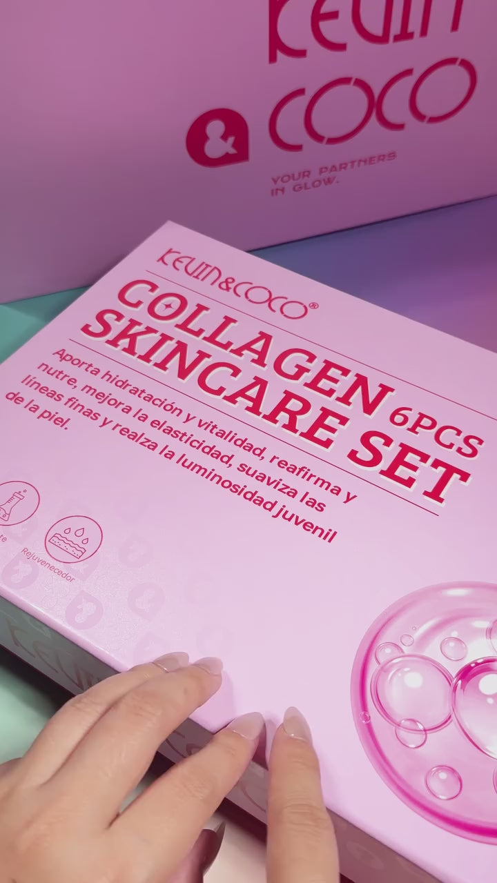 Set Cuidado de la Piel Colágeno Kevin & Coco | Cosméticos al por Mayor