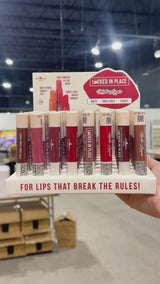 Barra Labial Mate Locked Italia Deluxe | Cosméticos al por Mayor