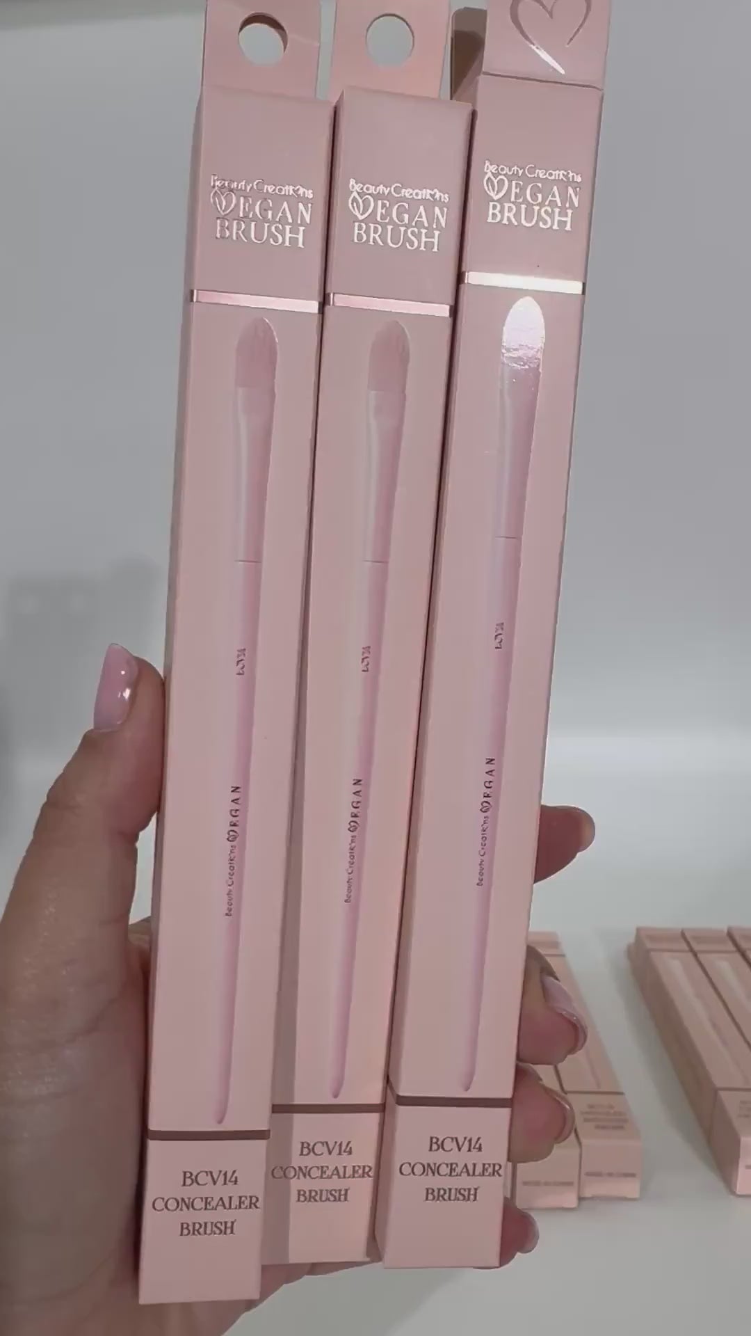 Brochas Veganas Pequeñas Beauty Creations | Cosméticos al por Mayor