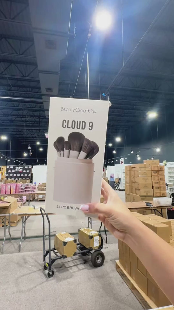 Set de 24 Brochas Cloud 9 Beauty Creations | Cosméticos al por Mayor