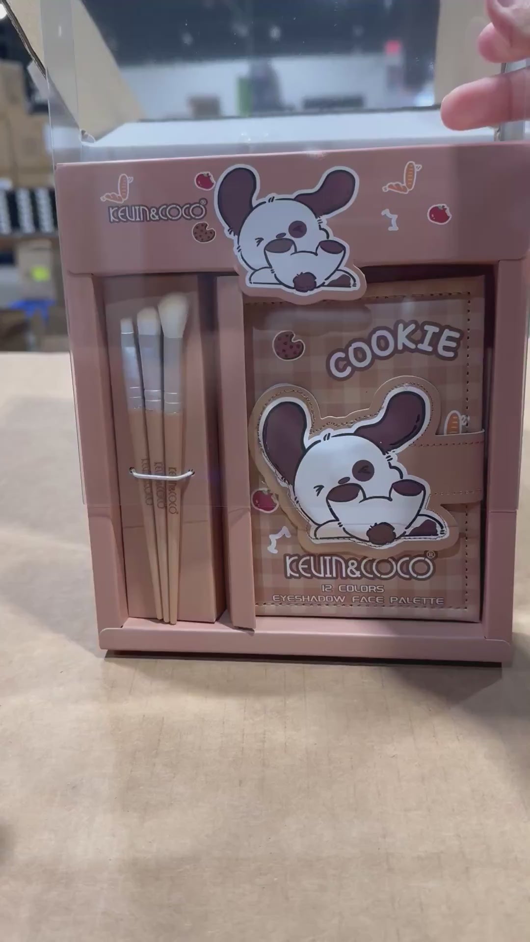 Paleta de Sombras Cookie Kevin & Coco | Cosméticos al por Mayor