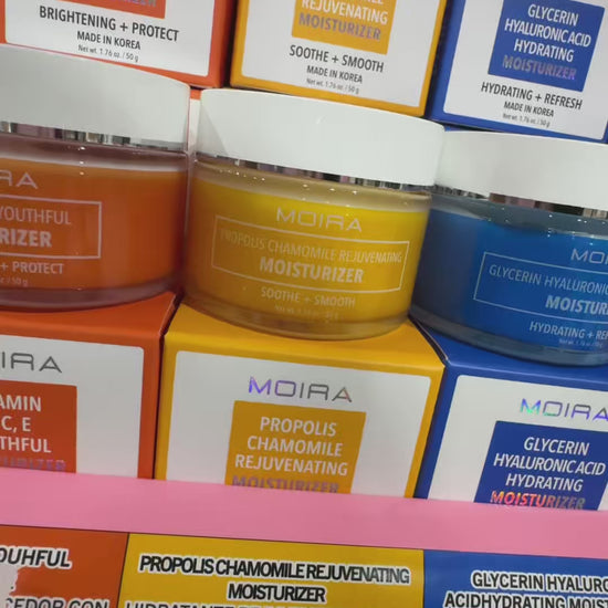 Cremas Faciales Hidratantes Moira Beauty | Cosméticos al por Mayor