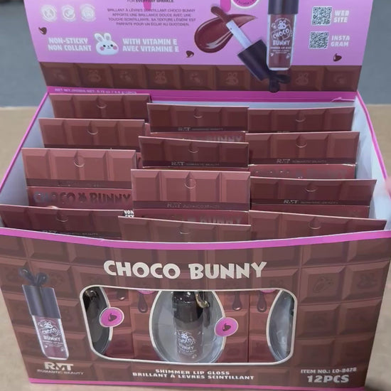 Brillo Labial Choco Bunny Romantic Beauty | Cosméticos al por Mayor