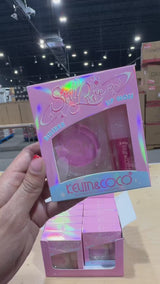 Sets de Maquillaje Rubor - Brillo de labios Still Love Kevin & Coco - Venta al por Mayor Display 12 Sets (KC259183)