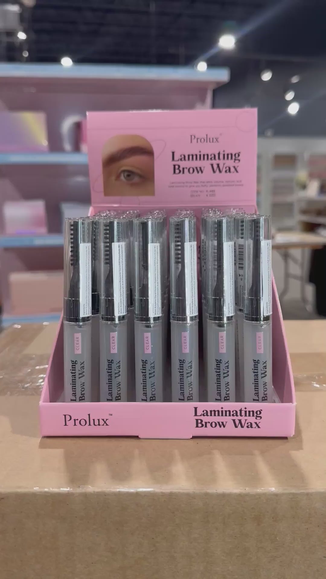 Cera Transparente para Laminar Cejas Prolux | Cosméticos al por Mayor