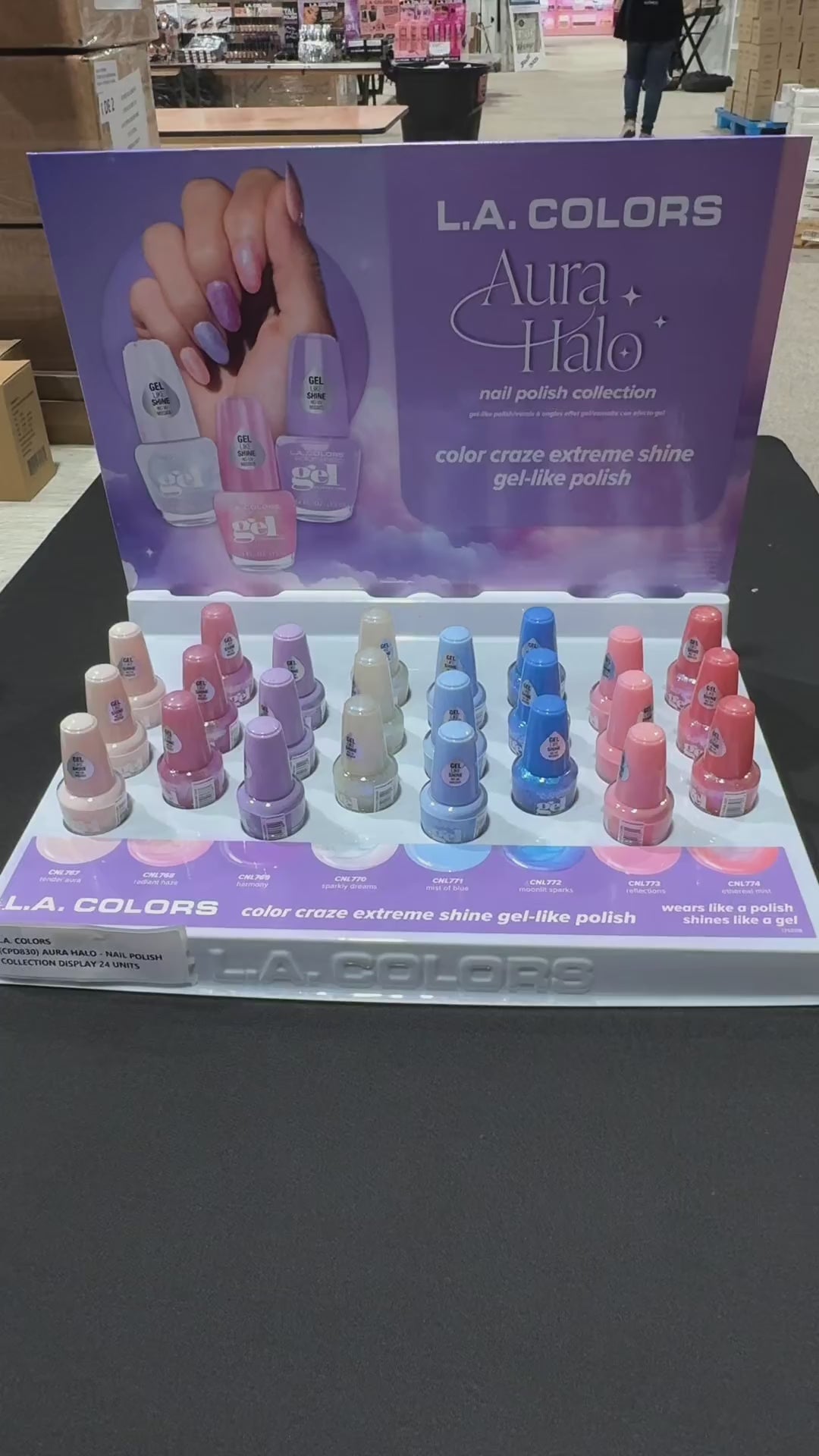 Colección de Esmaltes de Uñas Aura Halo | Cosméticos al por Mayor