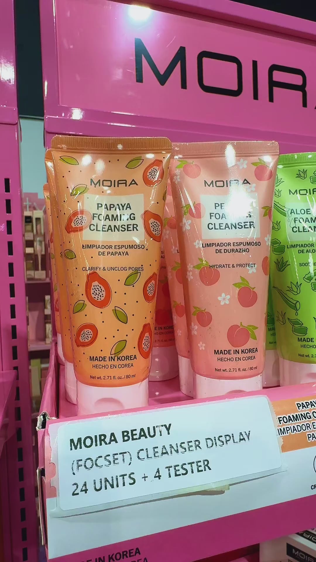 Limpiadores Faciales - Moira Beauty | Cosméticos al por Mayor