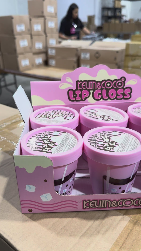 Kit de 6 Brillos Labiales - Kevin & Coco | Cosméticos al por Mayor