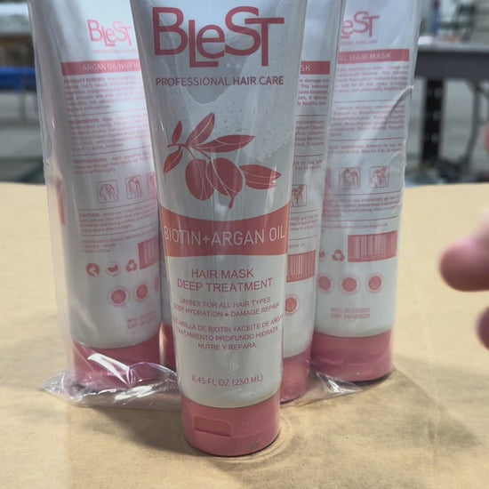 Mascarilla Capilar con Biotina Blest | Cosméticos al por Mayor