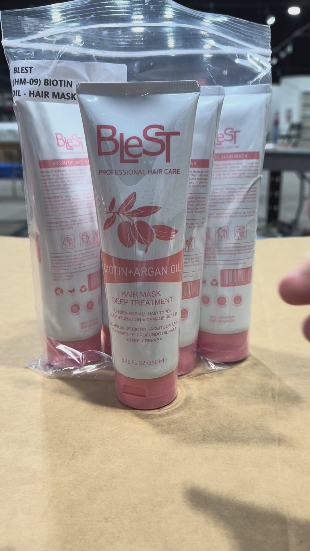 Mascarilla Capilar con Biotina Blest | Cosméticos al por Mayor