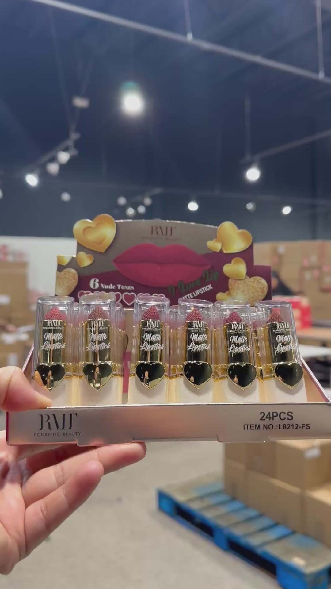 Lápiz Labial Mate I Love Lip Romantic Beauty | Cosméticos al por Mayor