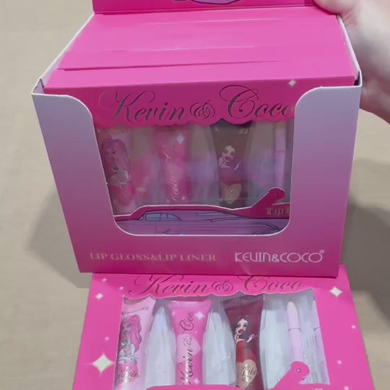 Sets de Brillo y Delineador - Kevin & Coco | Cosméticos al por Mayor