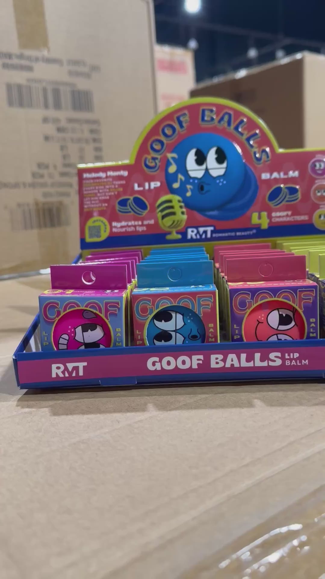 Bálsamo Labial Goof Balls Romantic Beauty | Cosméticos al por Mayor