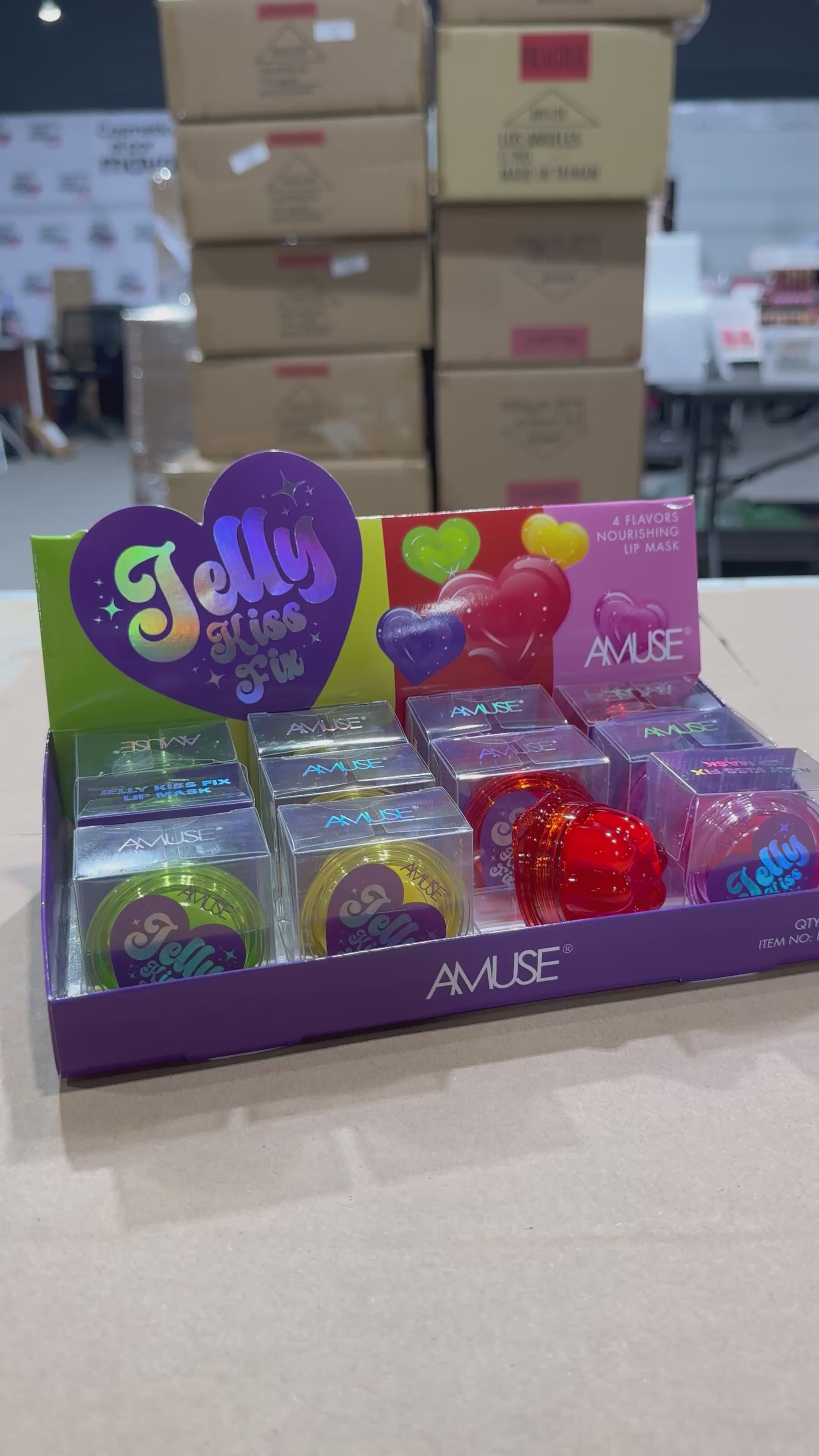 Mascarilla Labial Jelly Kiss Fix - Amuse | Cosméticos al por Mayor