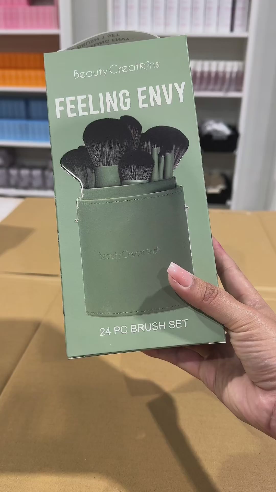 Set Brochas Feeling Envy Beauty Creations | Cosméticos al por Mayor