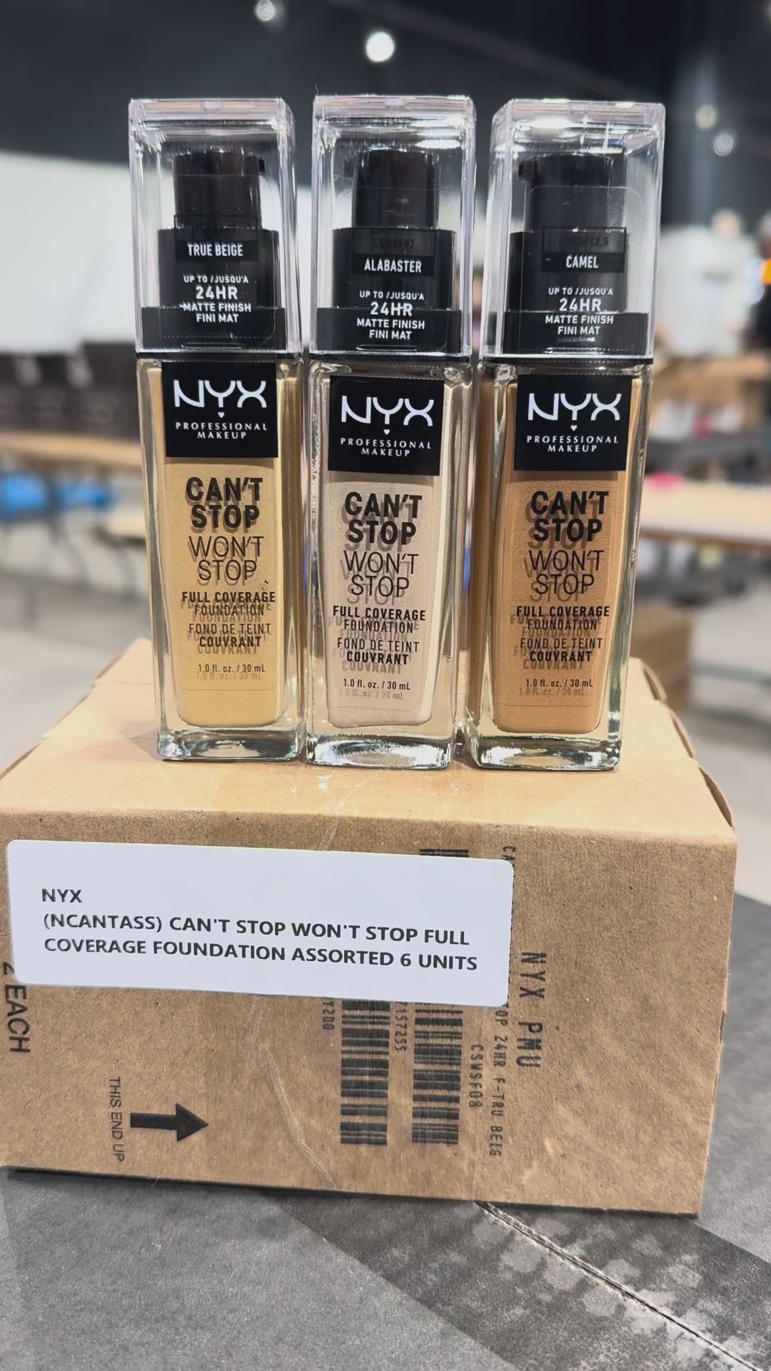 Base de Maquillaje Can'T Stop Won'T Stop NYX | Cosméticos al por Mayor