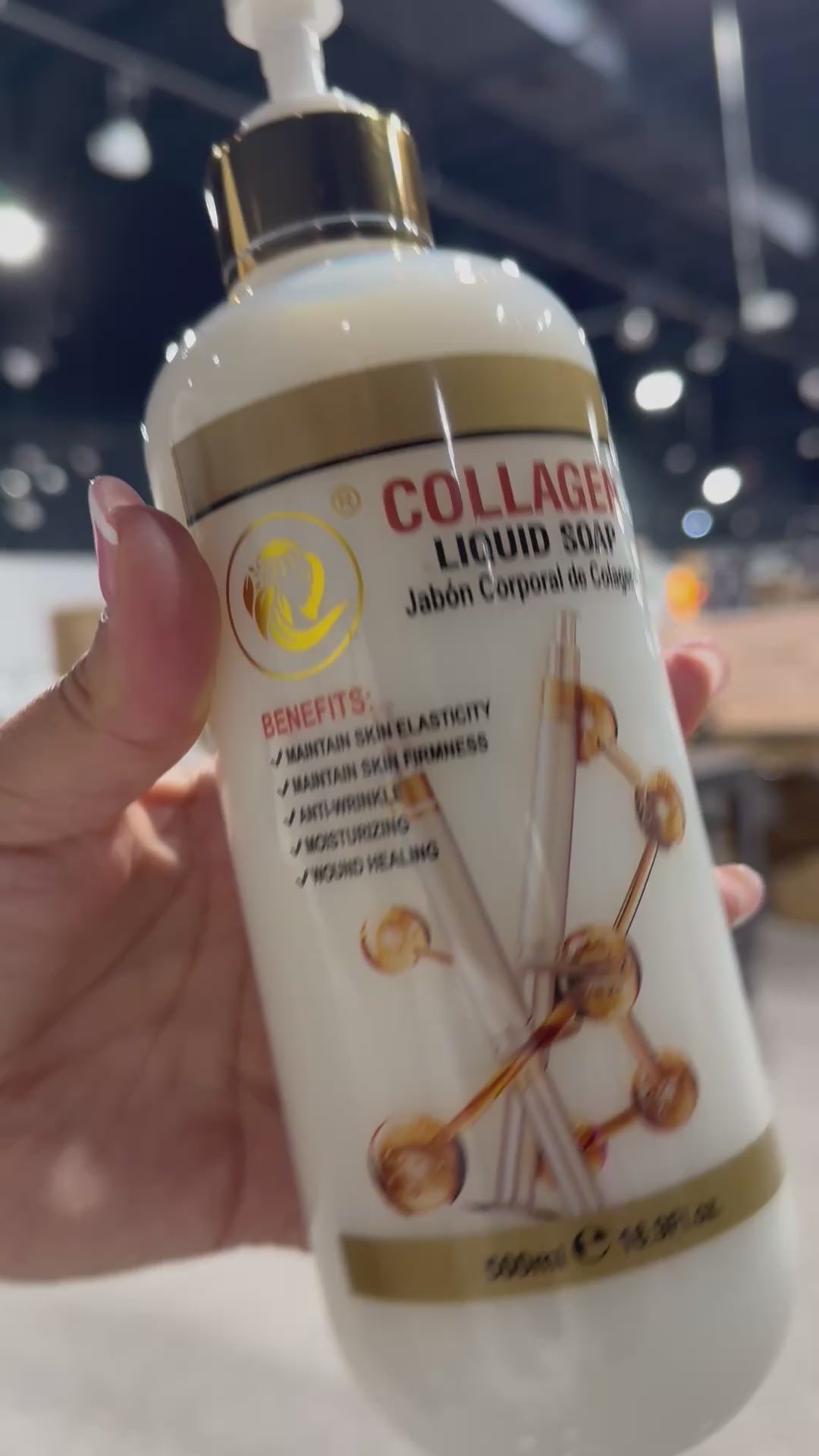 Jabón Líquido de Colágeno - Simply Bella | Cosméticos al por Mayor