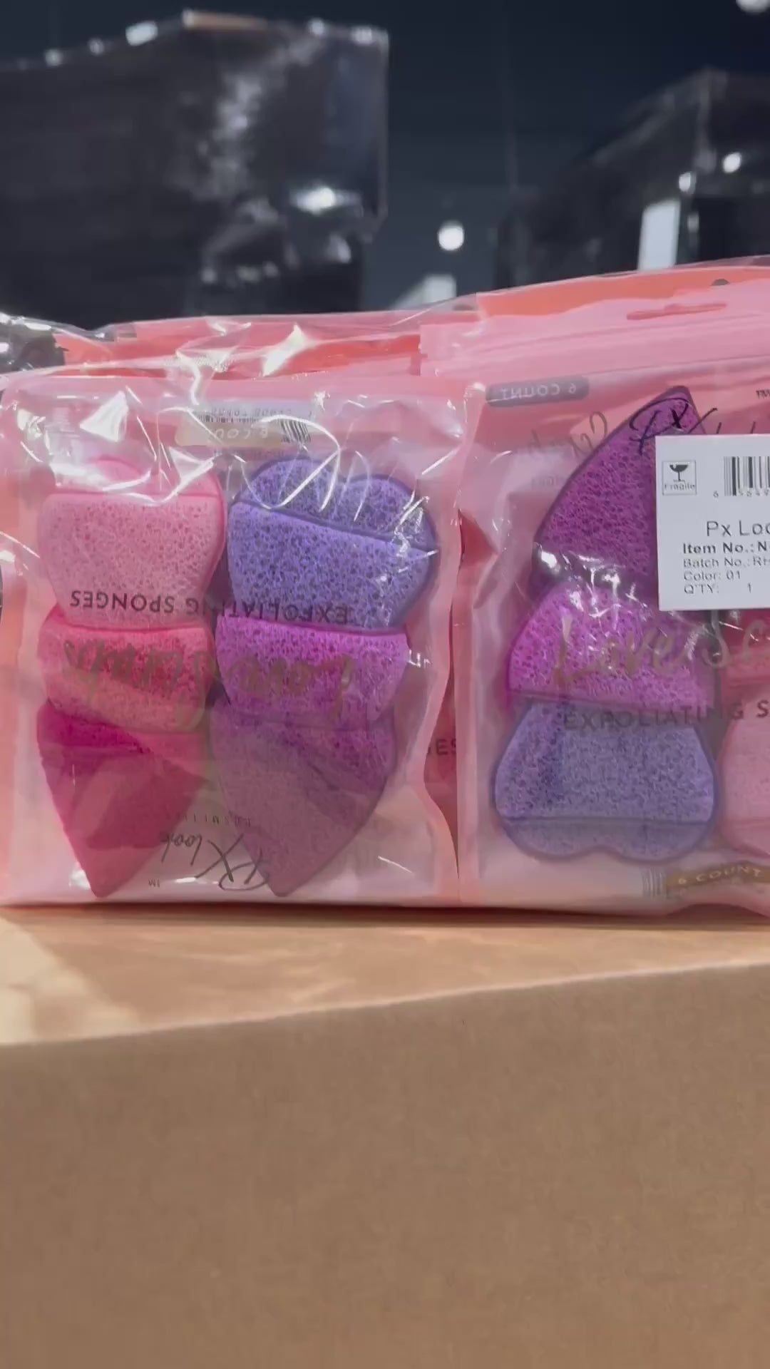 Esponja Exfoliante - Px Look | Cosméticos al por Mayor