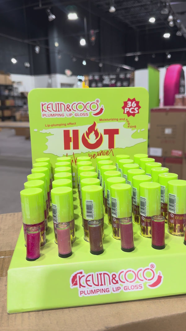 Brillo Labial Voluminizador Kevin & Coco | Cosméticos al por Mayor
