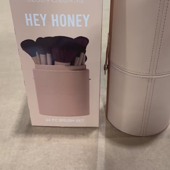 Set de 24 Brochas Hey Honey Beauty Creations | Cosméticos al por Mayor
