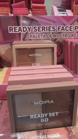 Paleta Facial Ready Series Moira Beauty | Cosméticos al por Mayor