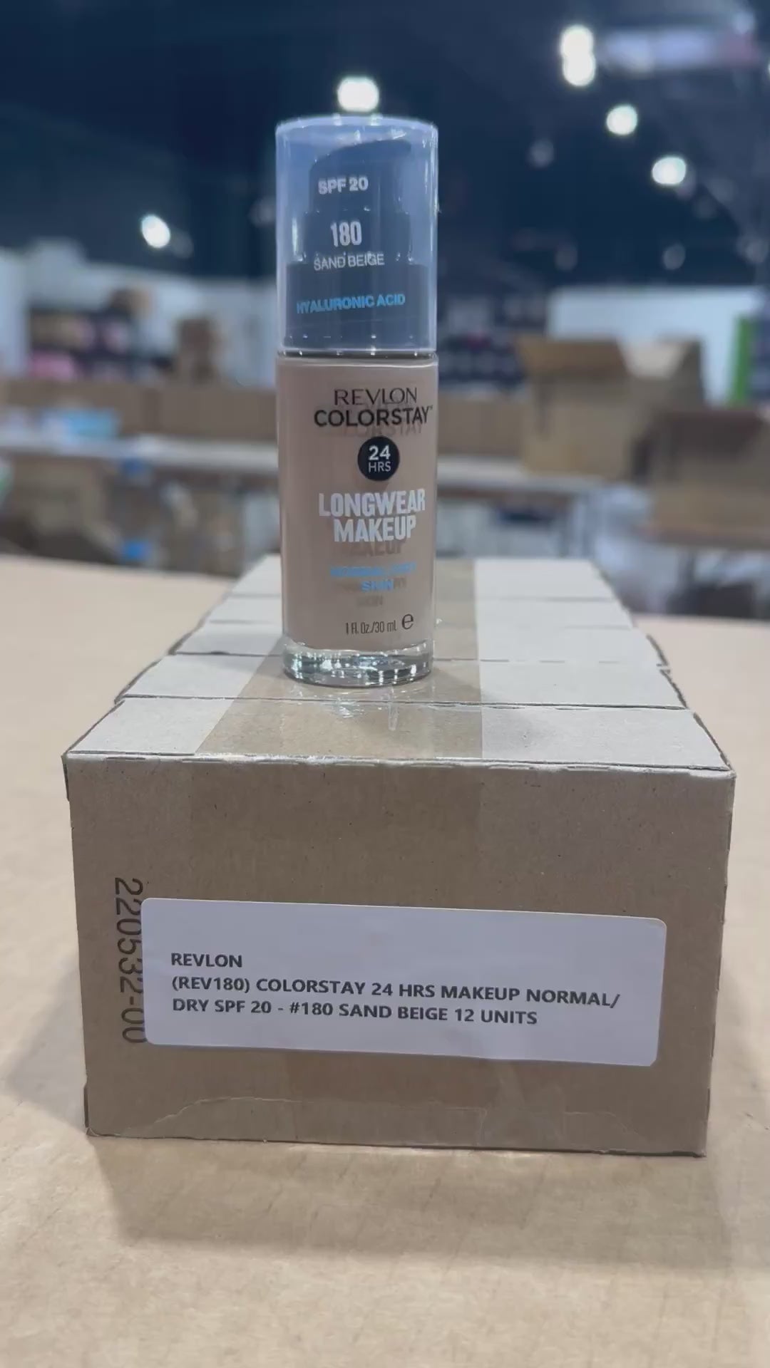 Base de Maquillaje Colorstay SPF 20 #180 Revlon | Cosméticos al por Mayor