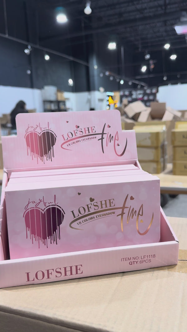 Sombra de Ojos 18 Colores - Lofshe  | Cosméticos al por Mayor