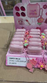 Brillos I-Lips Simply Bella - Venta al por Mayor Display 24 Unidades (S106)