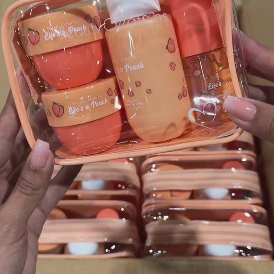 Kit de Viaje Sweet Dose Peach Beauty Creations | Cosméticos al por Mayor
