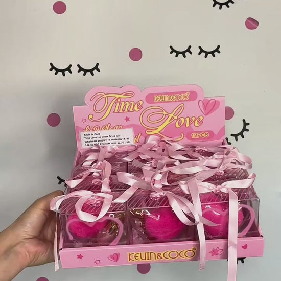 Brillo y Aceite Labial Time Love Kevin & Coco | Cosméticos al por Mayor
