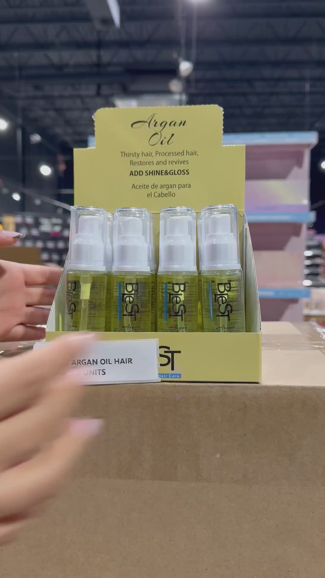 Aceite de Argán para el Cabello Blest | Cosméticos al por Mayor