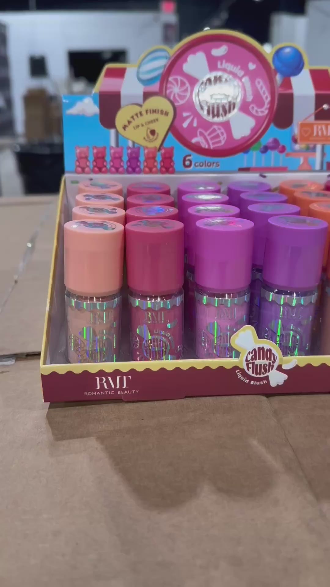 Rubor Líquido Candy Flush - Romantic Beauty | Cosméticos al por Mayor