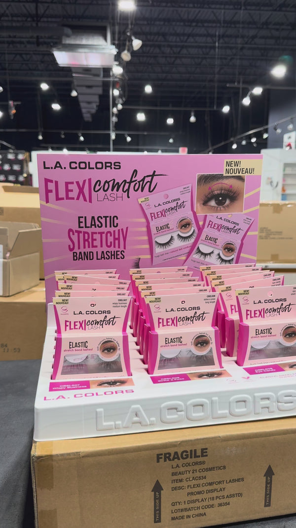Pestañas Flexi Comfort  L.A. Colors | Cosméticos al por Mayor