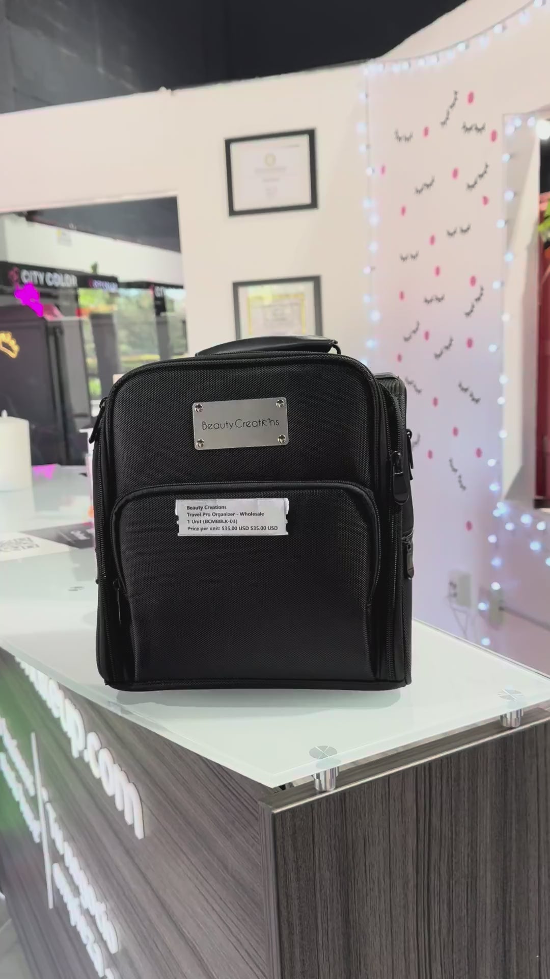 Organizador de Viaje Pro Beauty Creations | Cosméticos al por Mayor