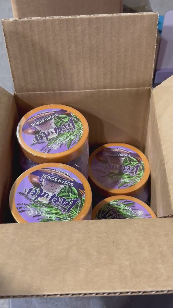 Exfoliante de Lavanda con Azúcar Simply Bella | Cosméticos al por Mayor