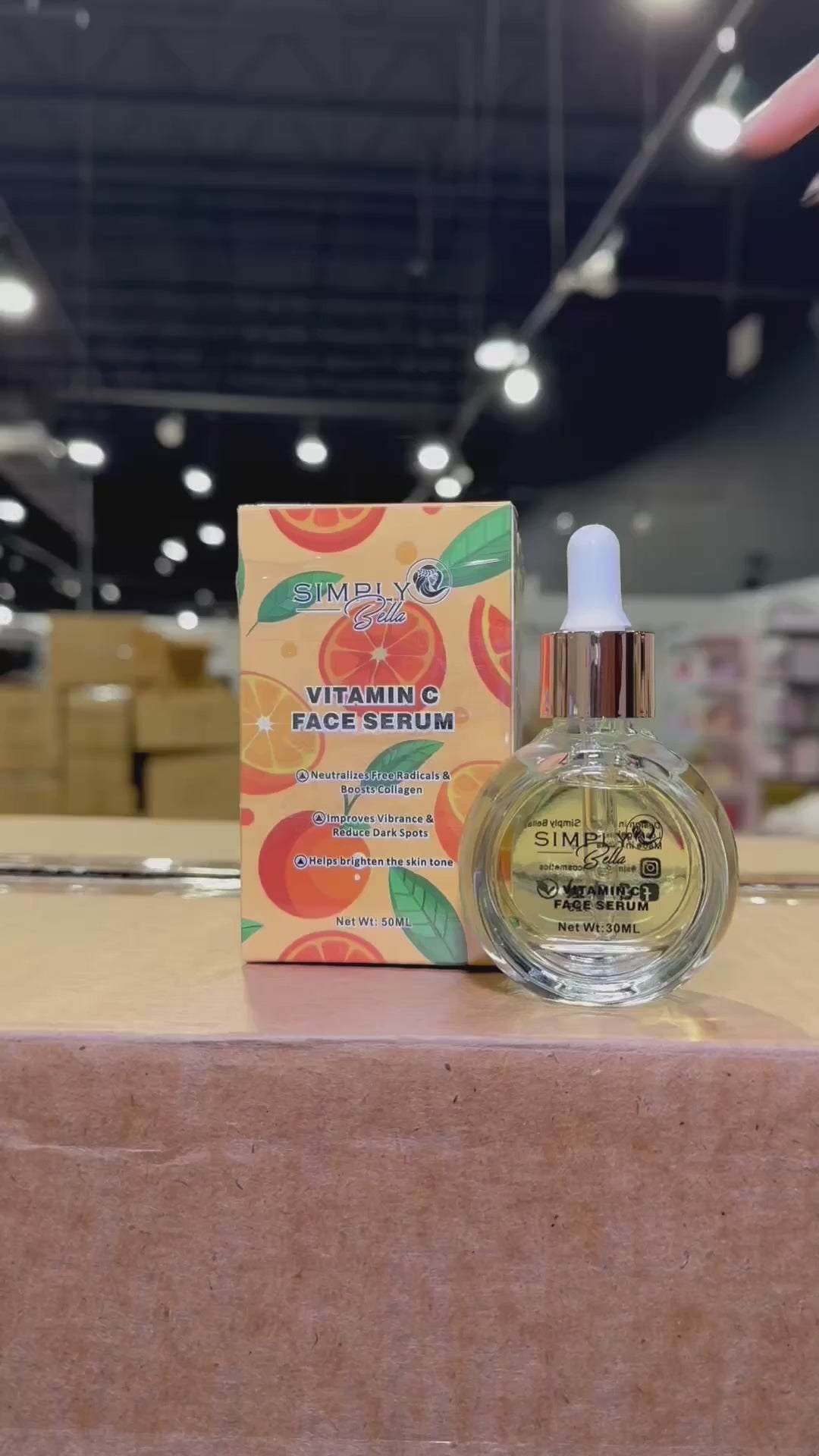 Suero Facial con Vitamina C - Simply Bella | Cosméticos al por Mayor