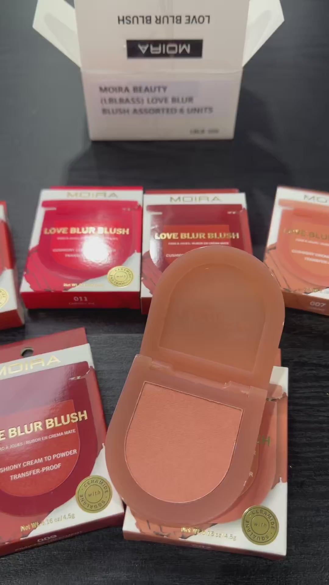 Rubor Love Blur Surtido - Moira Beauty | Cosméticos al por Mayor