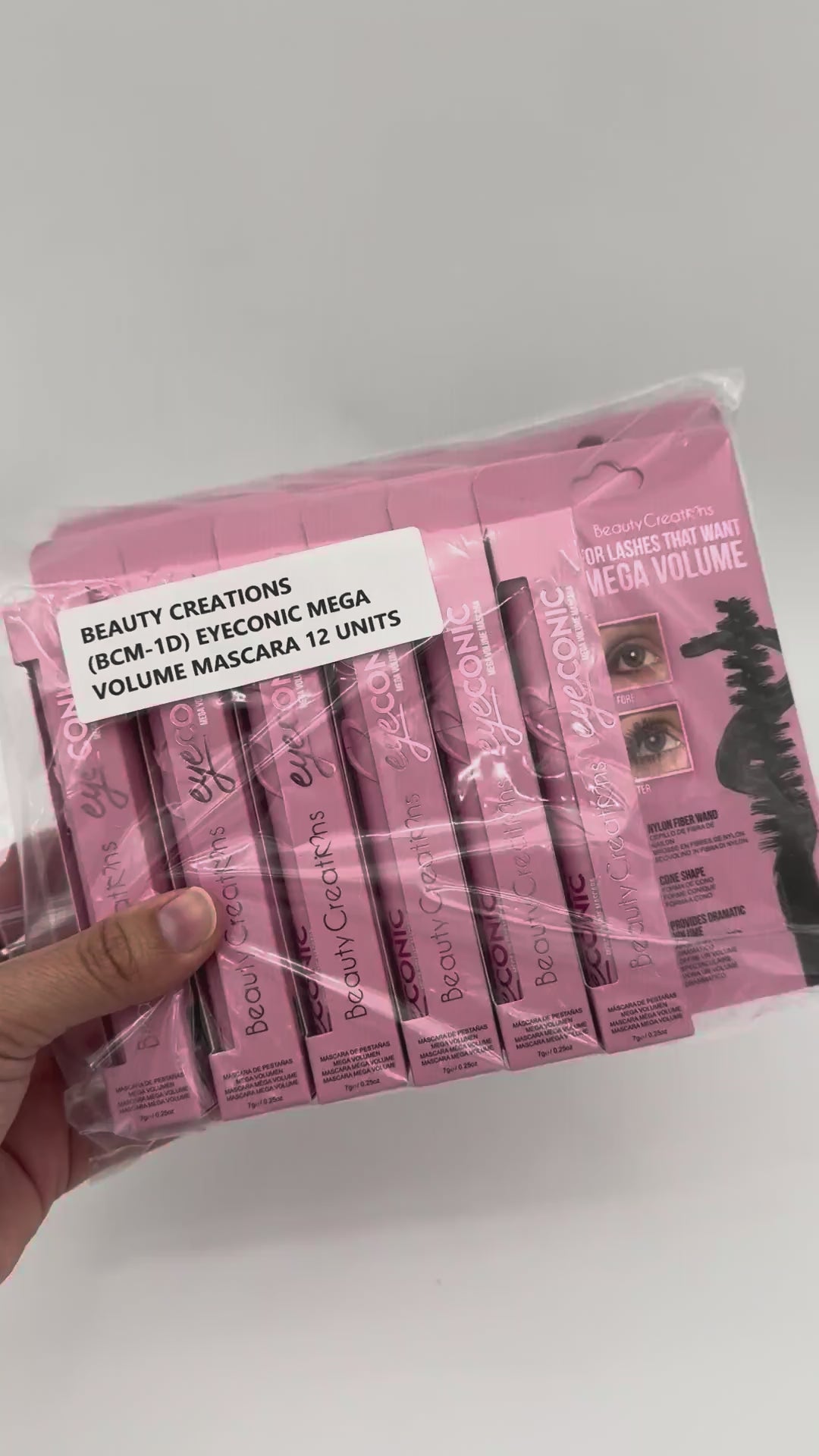 Máscara de Pestañas Eyeconic Mega Volume | Cosméticos al por mayor