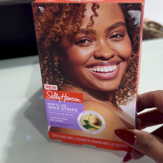 Tiras de Cera Snip & Use Sally Hansen | Cosméticos al por Mayor