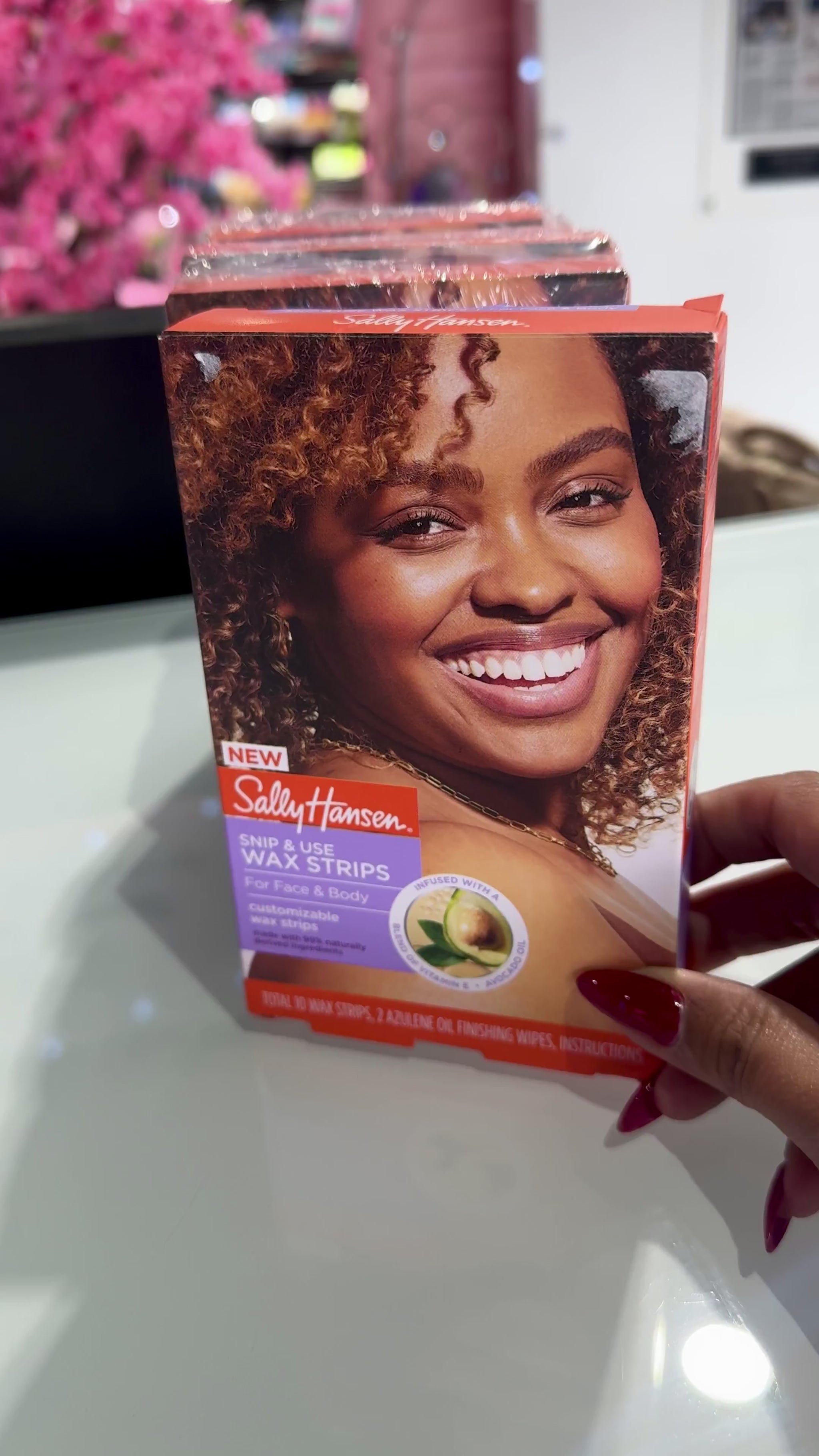 Tiras de Cera Snip & Use Sally Hansen | Cosméticos al por Mayor