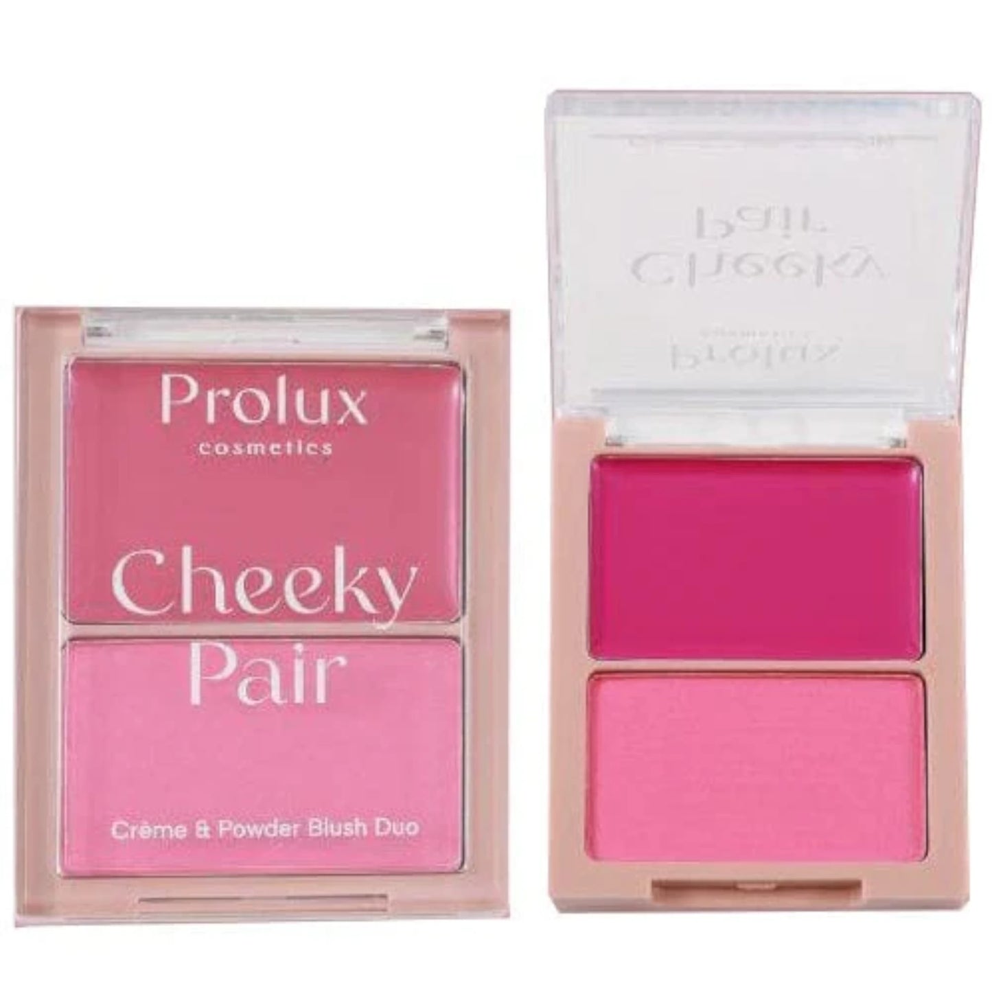 Dúo de Rubores Cheeky Pair - Prolux | Cosméticos al por Mayor